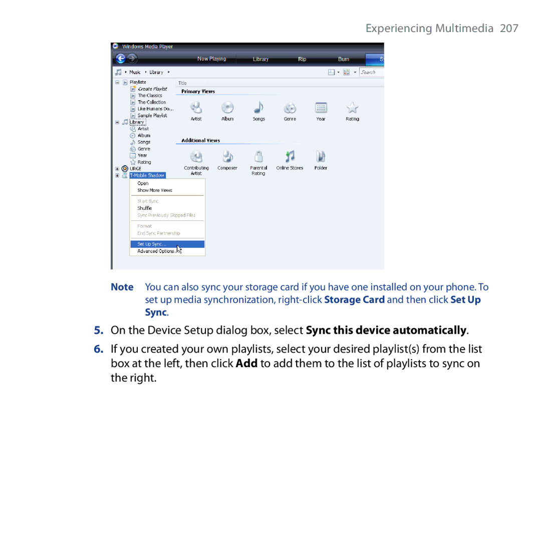 HTC Shadow user manual Experiencing Multimedia  